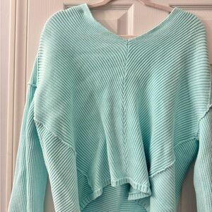Free People Mint Green Women's Sweater